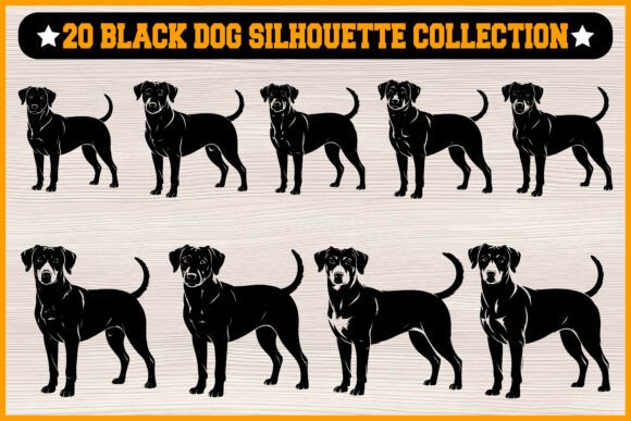 20 Black Dog SVG Collection Review