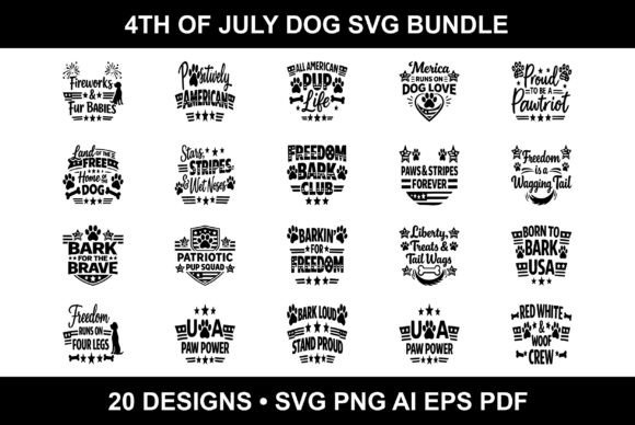 4th of July Dog SVG Bundle Review