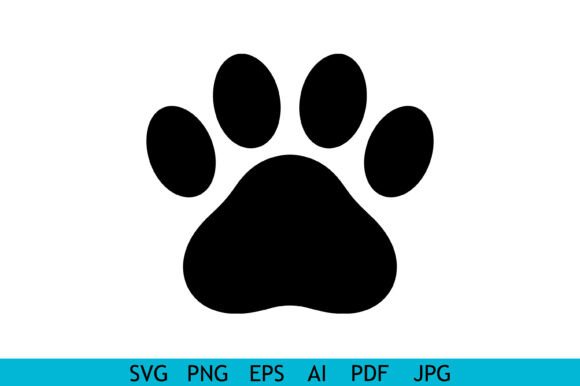 Animal Paw Print Silhouette Icon Review