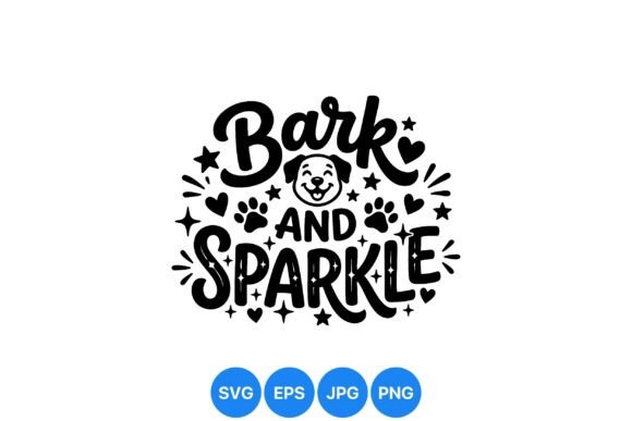 Bark and Sparkle Dog SVG Design Review
