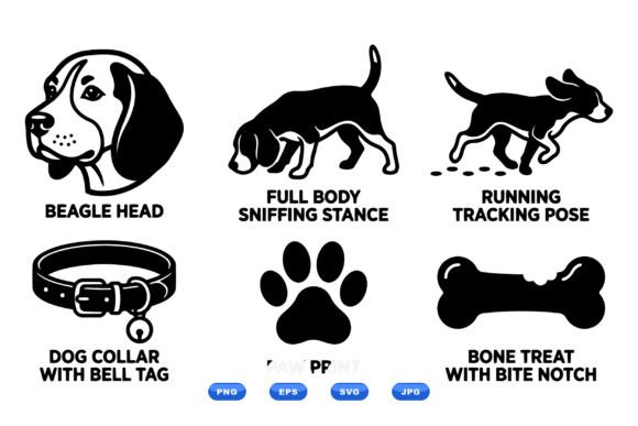 Beagle Dog SVG Icons Pack Review