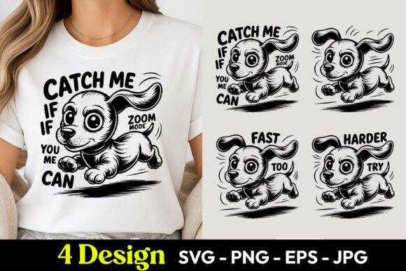 Catch Me if You Can Dog SVG PNG Review
