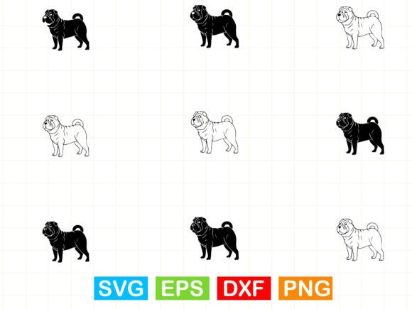 Chinese Shar Pei Dog Svg Review for Embroidery Projects