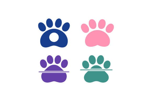 Colorful Paw Print Icons Review for Embroidery Projects