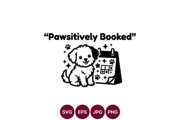 Cute Pawsitively Booked Dog SVG Review