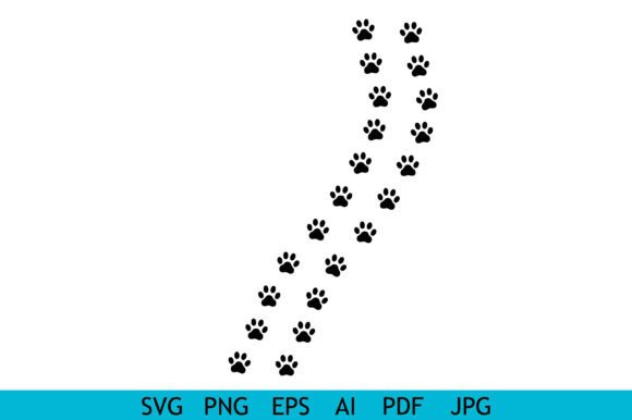 Diagonal Pet Paw Trail Embroidery Review
