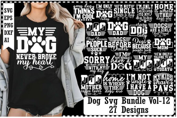 Dog Svg Bundle Vol-12 Review for Embroidery Projects