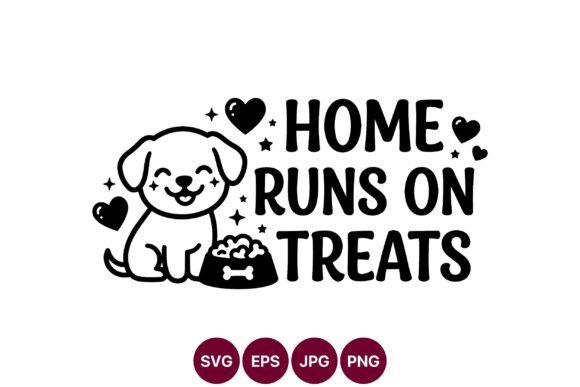 Home Runs on Treats Dog Svg Review