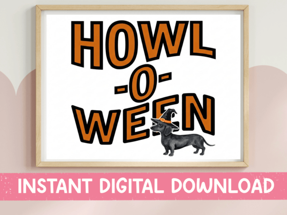 Howl O Ween Dachshund SVG Design Review