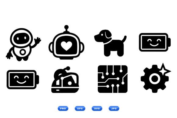 Minimal Tech Icon Clipart