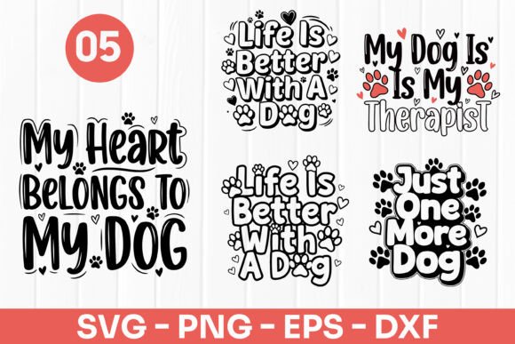 My Heart Belongs to My Dog SVG PNG Review