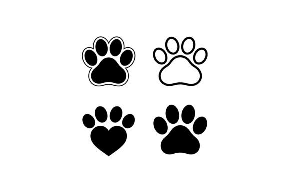 Paw Print Icon Set Review for Embroidery Projects
