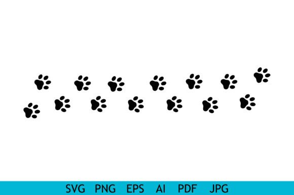 Pet Paw Print Trail Embroidery Design Review