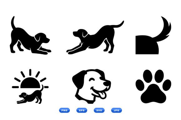 Playful Dog SVG Clipart Pack Review