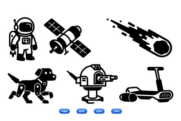 Space Robot Tech Vector Pack Review